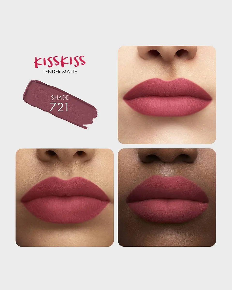 Guerlain KissKiss Tender 16-Hour Comfort Lightweight Luminous Matte Lipstick | Thumbnail 2 Guerlain KissKiss Tender 16-Hour Comfort Lightweight Luminous Matte Lipstick | Thumbnail 2
