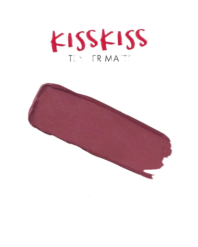 Guerlain KissKiss Tender 16-Hour Comfort Lightweight Luminous Matte Lipstick