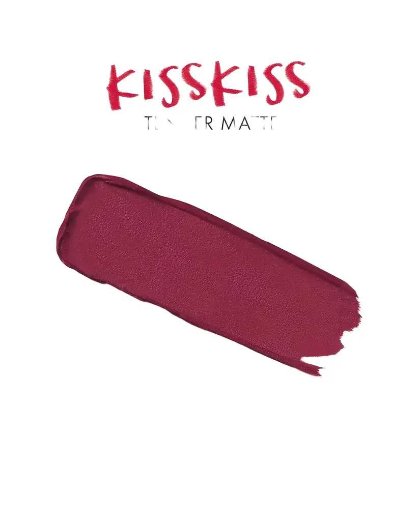Guerlain KissKiss Tender 16-Hour Comfort Lightweight Luminous Matte Lipstick