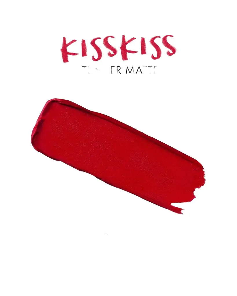Guerlain KissKiss Tender 16-Hour Comfort Lightweight Luminous Matte Lipstick