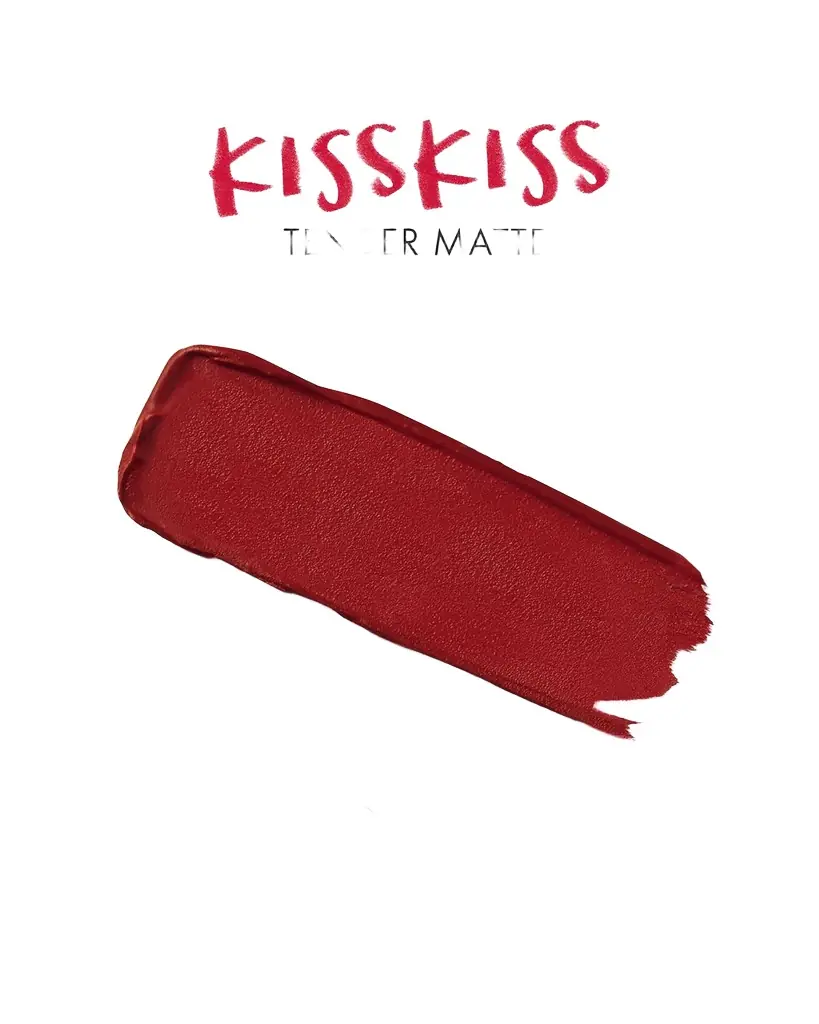 Guerlain KissKiss Tender 16-Hour Comfort Lightweight Luminous Matte Lipstick