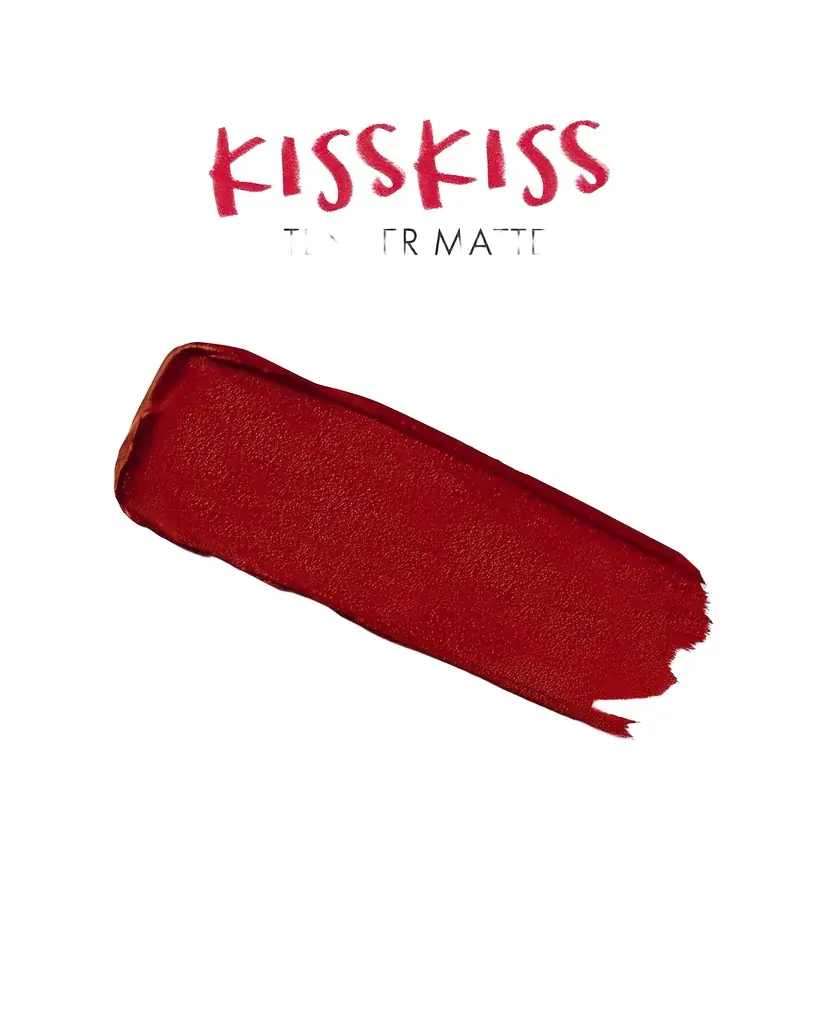 Guerlain KissKiss Tender 16-Hour Comfort Lightweight Luminous Matte Lipstick