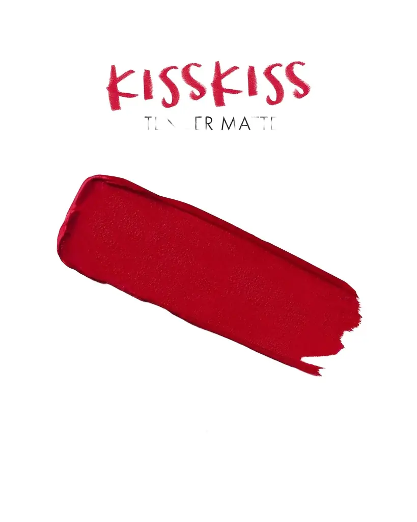 Guerlain KissKiss Tender 16-Hour Comfort Lightweight Luminous Matte Lipstick