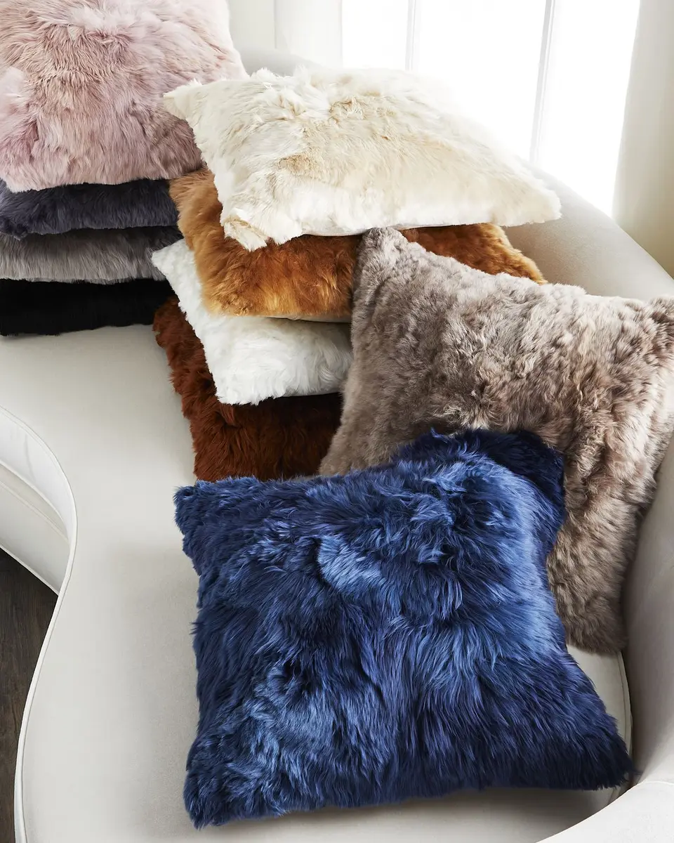 Massoud Suri Alpaca Square Pillow | Image 1 Massoud Suri Alpaca Square Pillow | Image 1