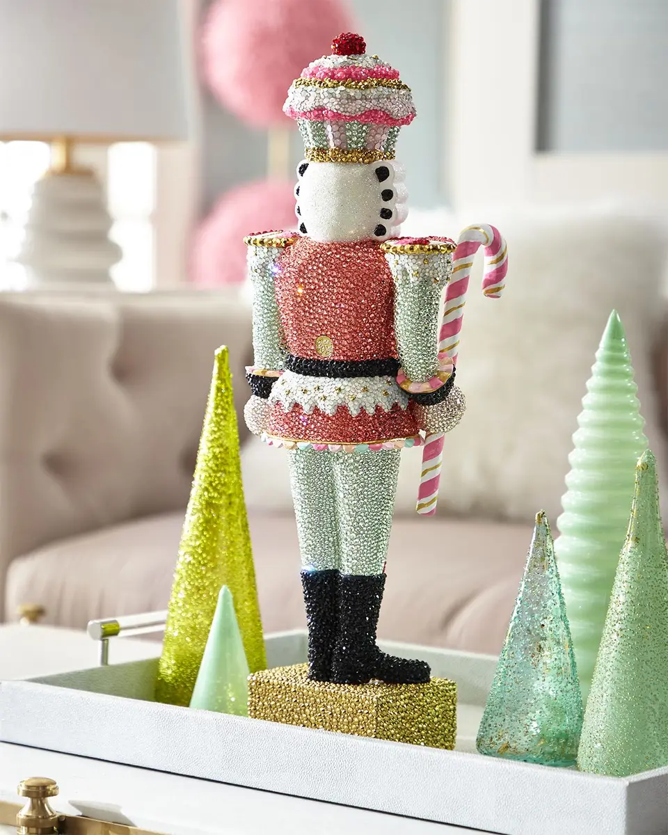 Glitterville Cupcake Crystal Colonel Tabletop Figure, 20" | Thumbnail 2 Glitterville Cupcake Crystal Colonel Tabletop Figure, 20" | Thumbnail 2
