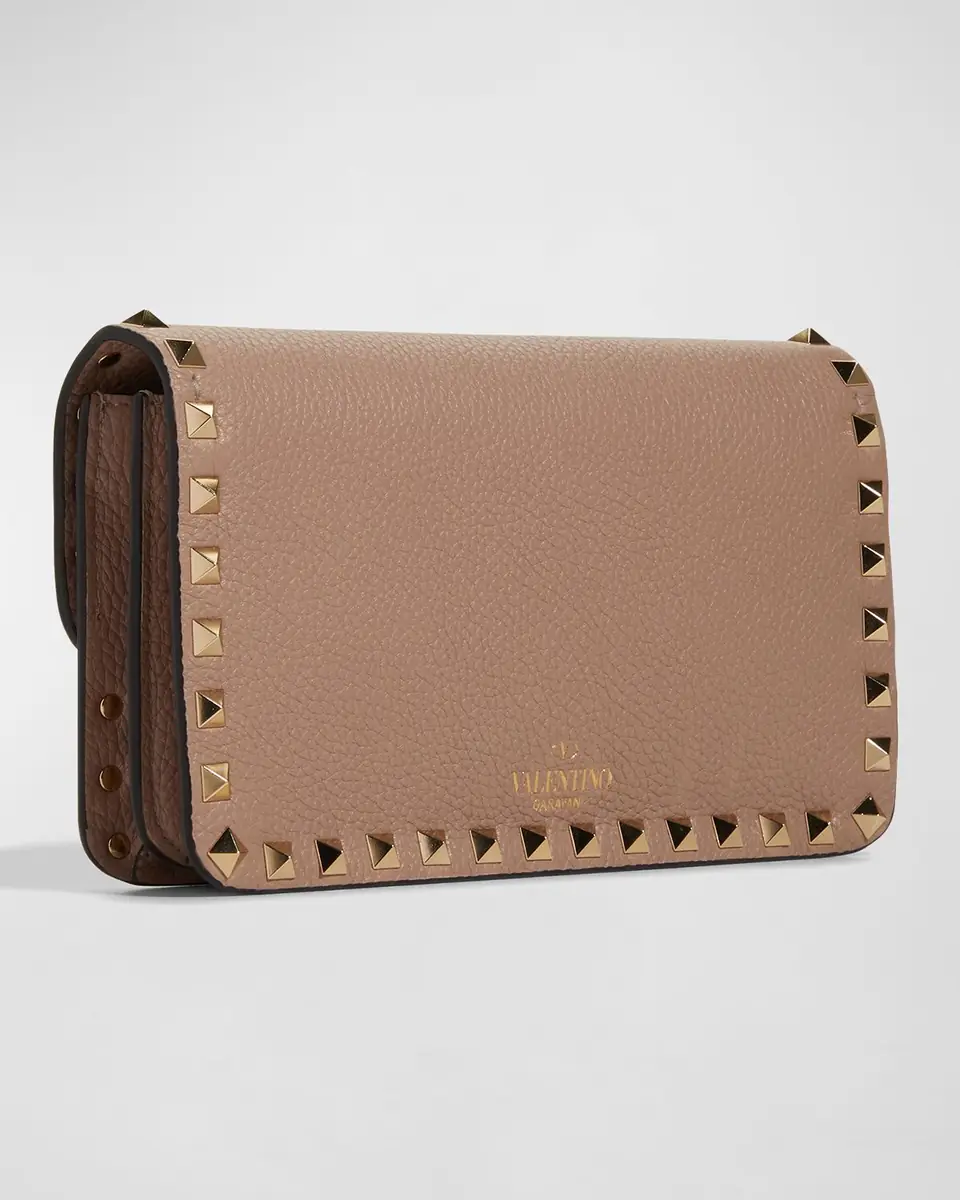 Valentino Garavani Rockstud Pouch Leather Shoulder Bag | Thumbnail 7