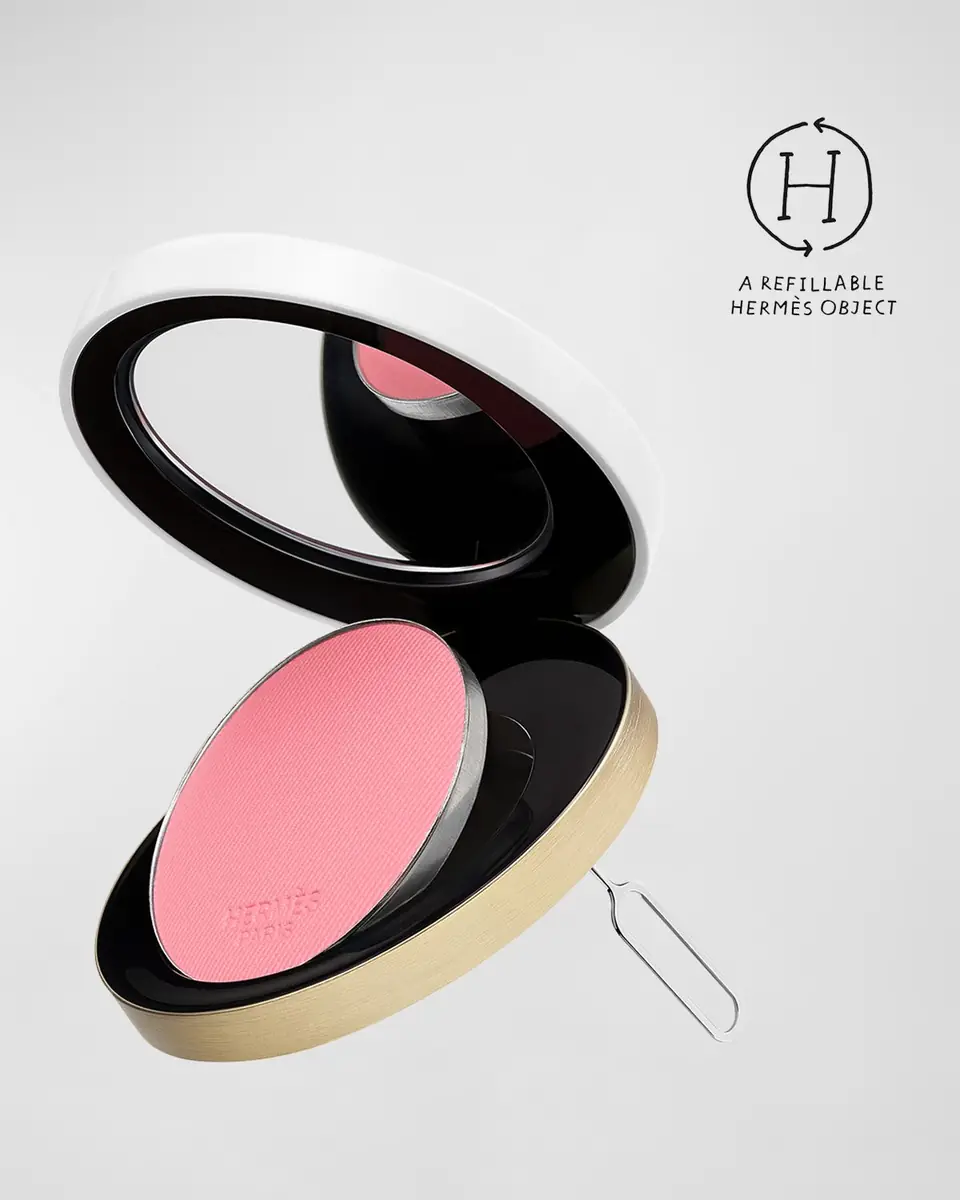 HERMÈS Rose Hermes Silky Blush Powder Refill | Thumbnail 5 HERMÈS Rose Hermes Silky Blush Powder Refill | Thumbnail 5