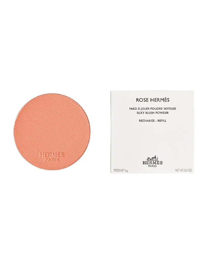 Hermes Rose Silky Blush Powder Refill | Image 1 Hermes Rose Silky Blush Powder Refill | Image 1
