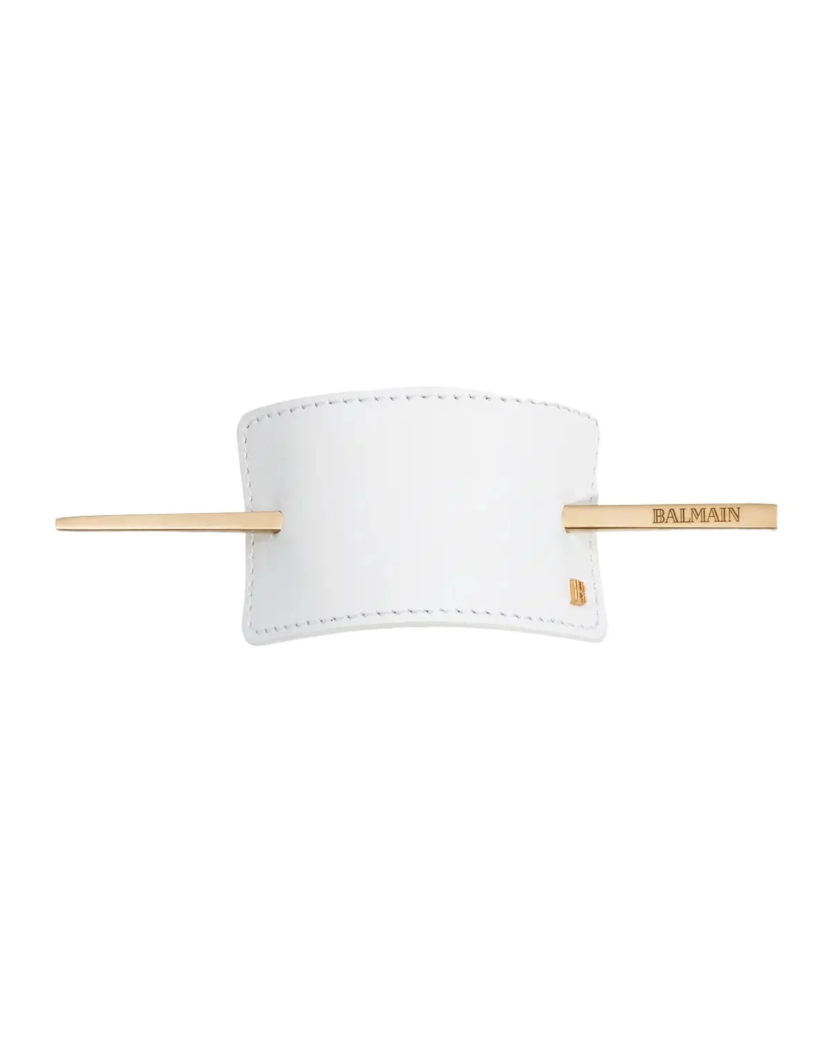Balmain Hair Leather Hair Barrette