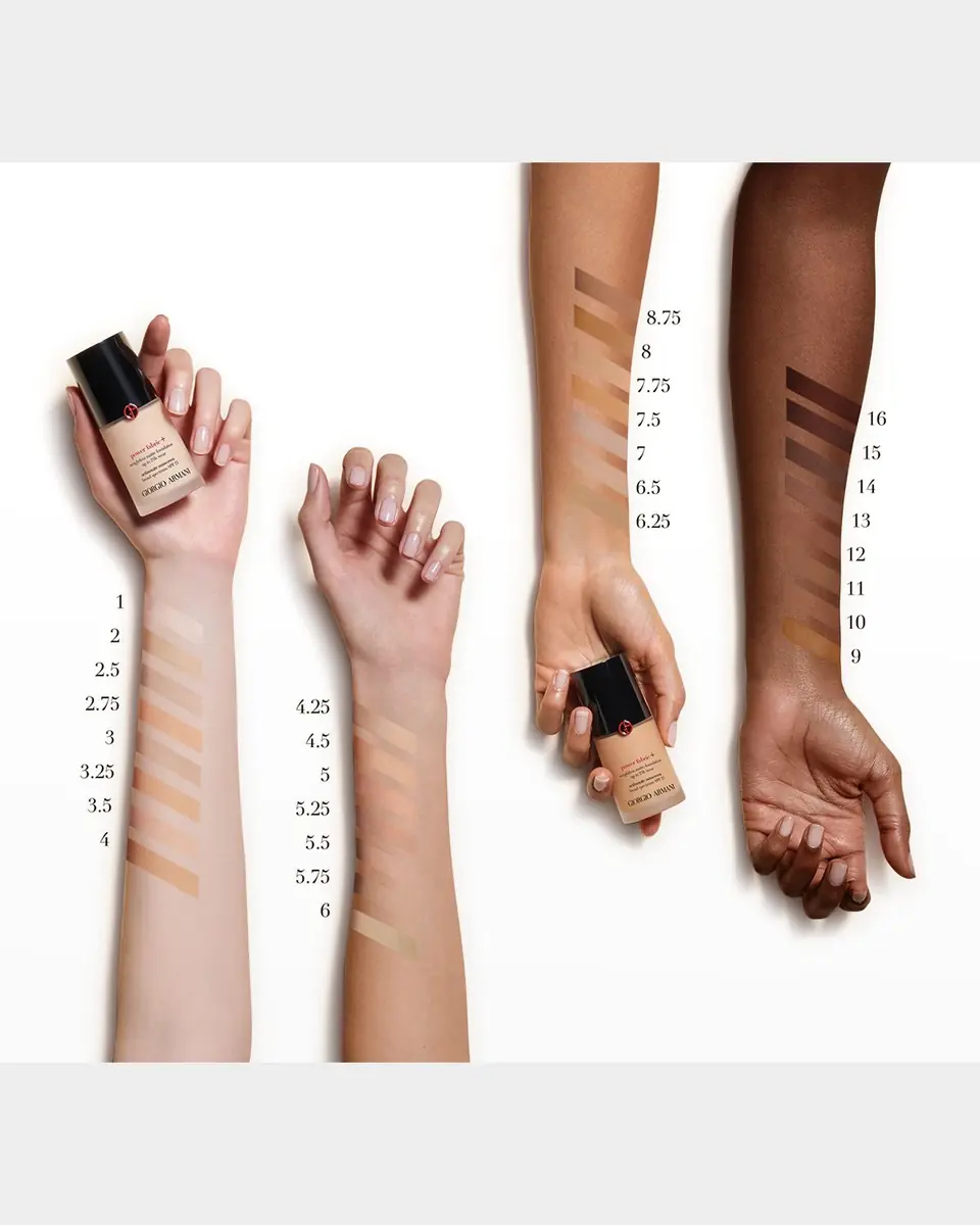 Armani Beauty Power Fabric+ Matte Foundation with Broad-Spectrum SPF 25 | Thumbnail 2 Armani Beauty Power Fabric+ Matte Foundation with Broad-Spectrum SPF 25 | Thumbnail 2