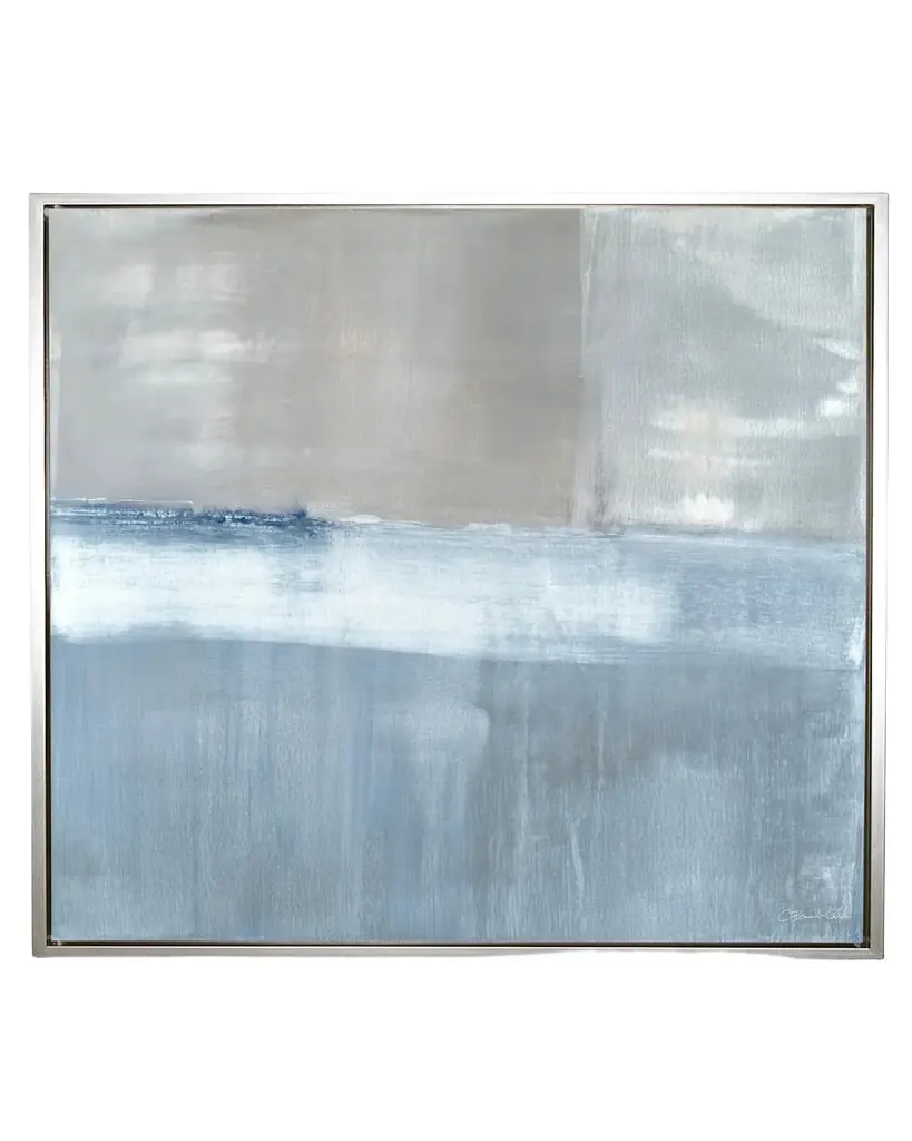 Benson-Cobb Studios "Adrift No. 2" Hand-Embellished Giclee, 49" Sq.