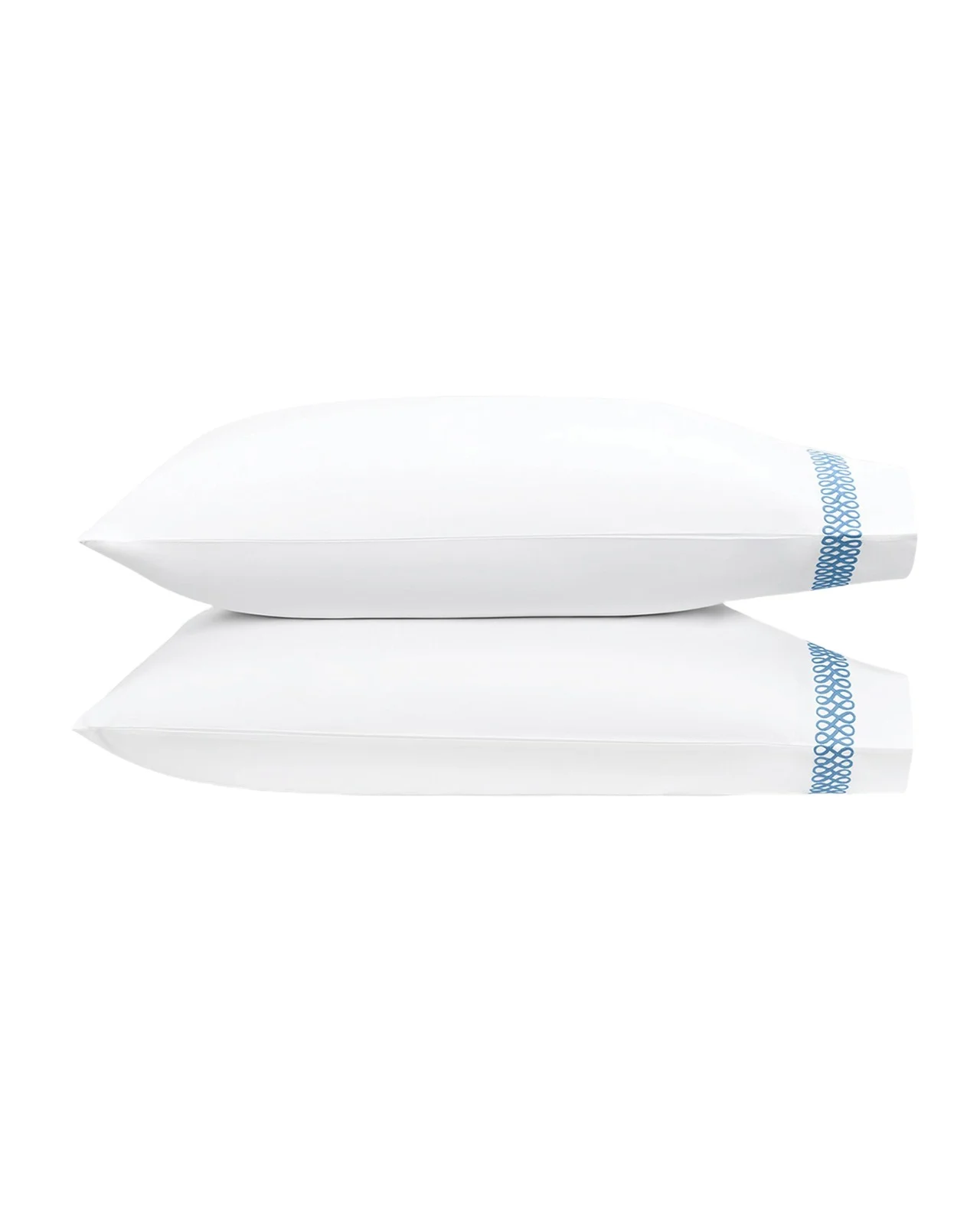 Matouk Schumacher Astor Braid Pillowcases, Pair, Standard