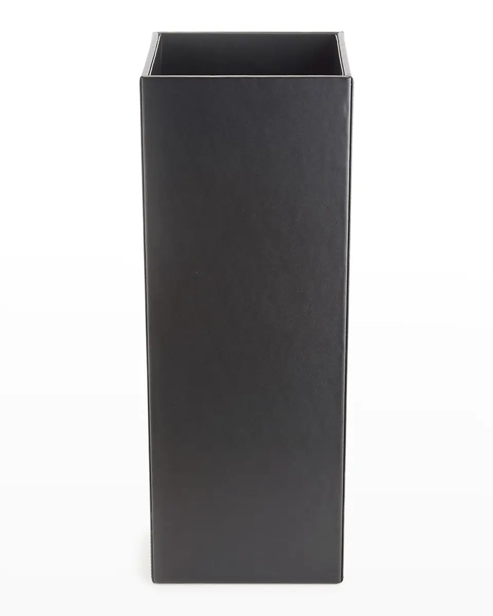 Royce New York Personalized Leather Umbrella Stand | Thumbnail 2
