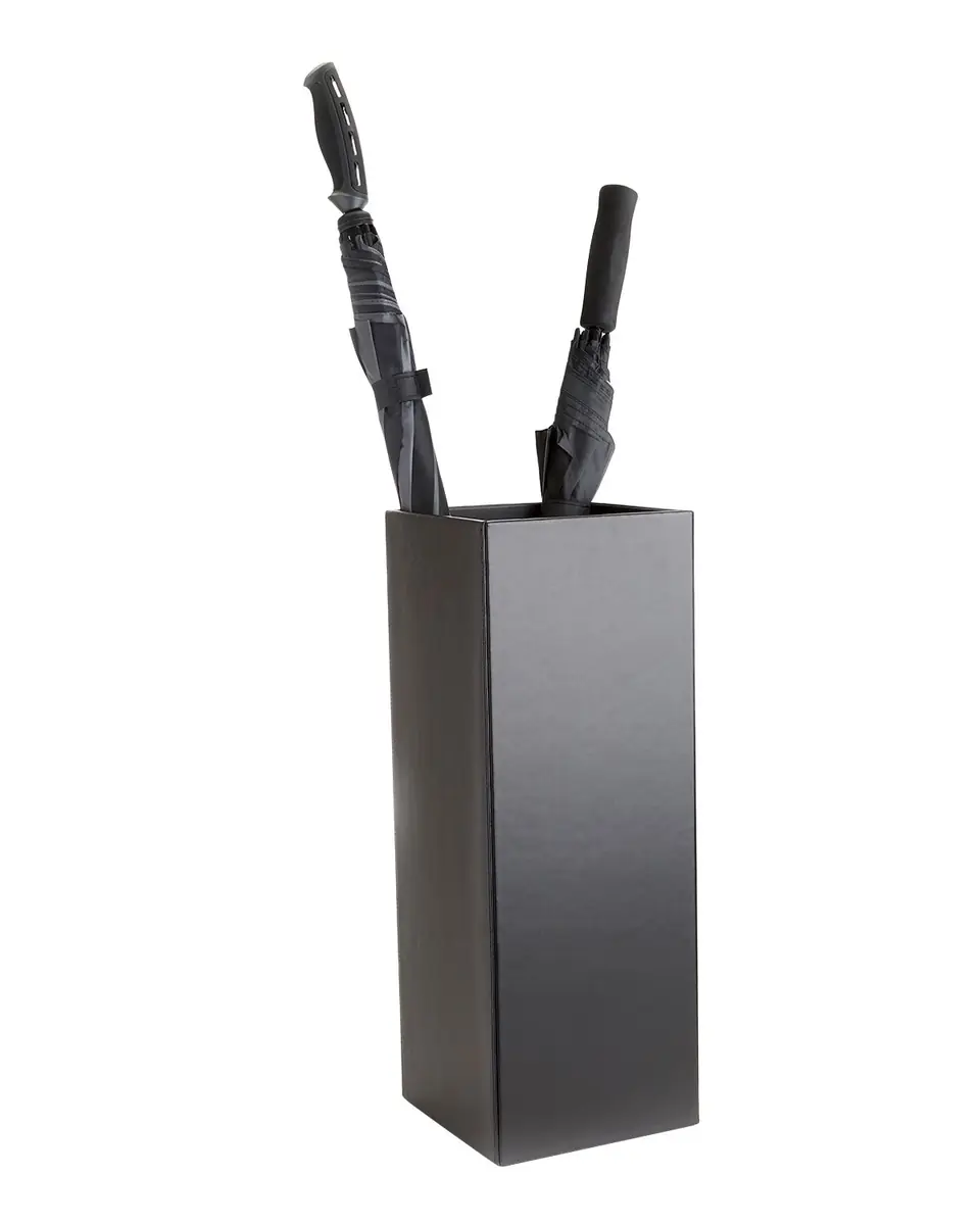 Royce New York Personalized Leather Umbrella Stand | Thumbnail 3