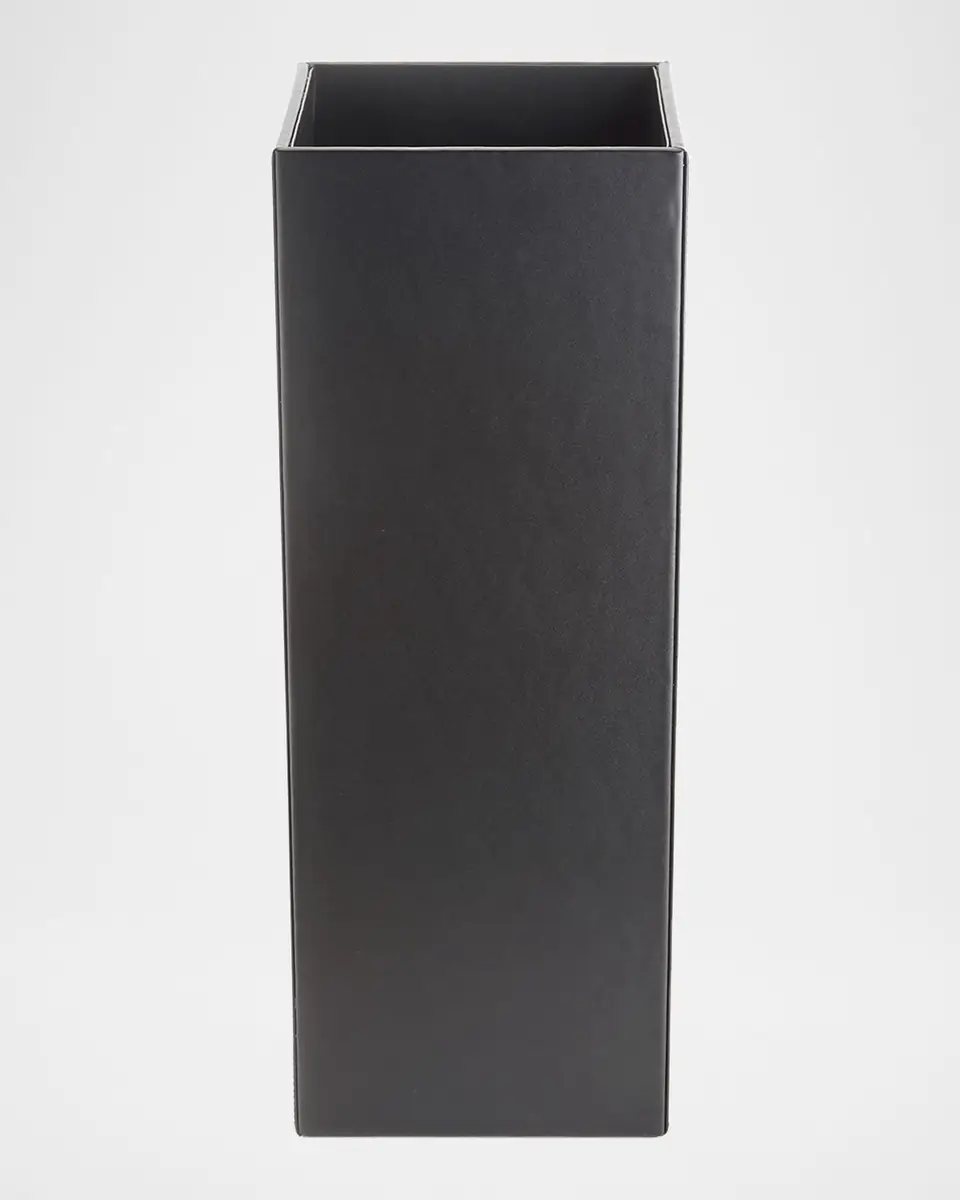 Royce New York Personalized Leather Umbrella Stand | Thumbnail 5