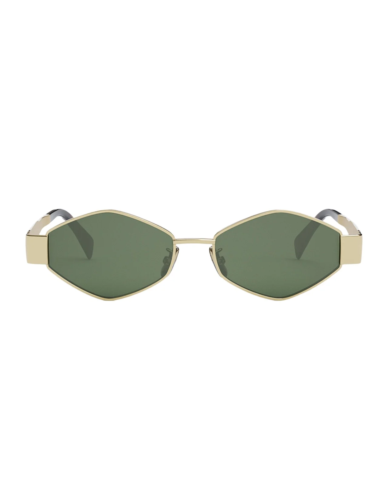 Triomphe Round Metal & Acetate Sunglasses