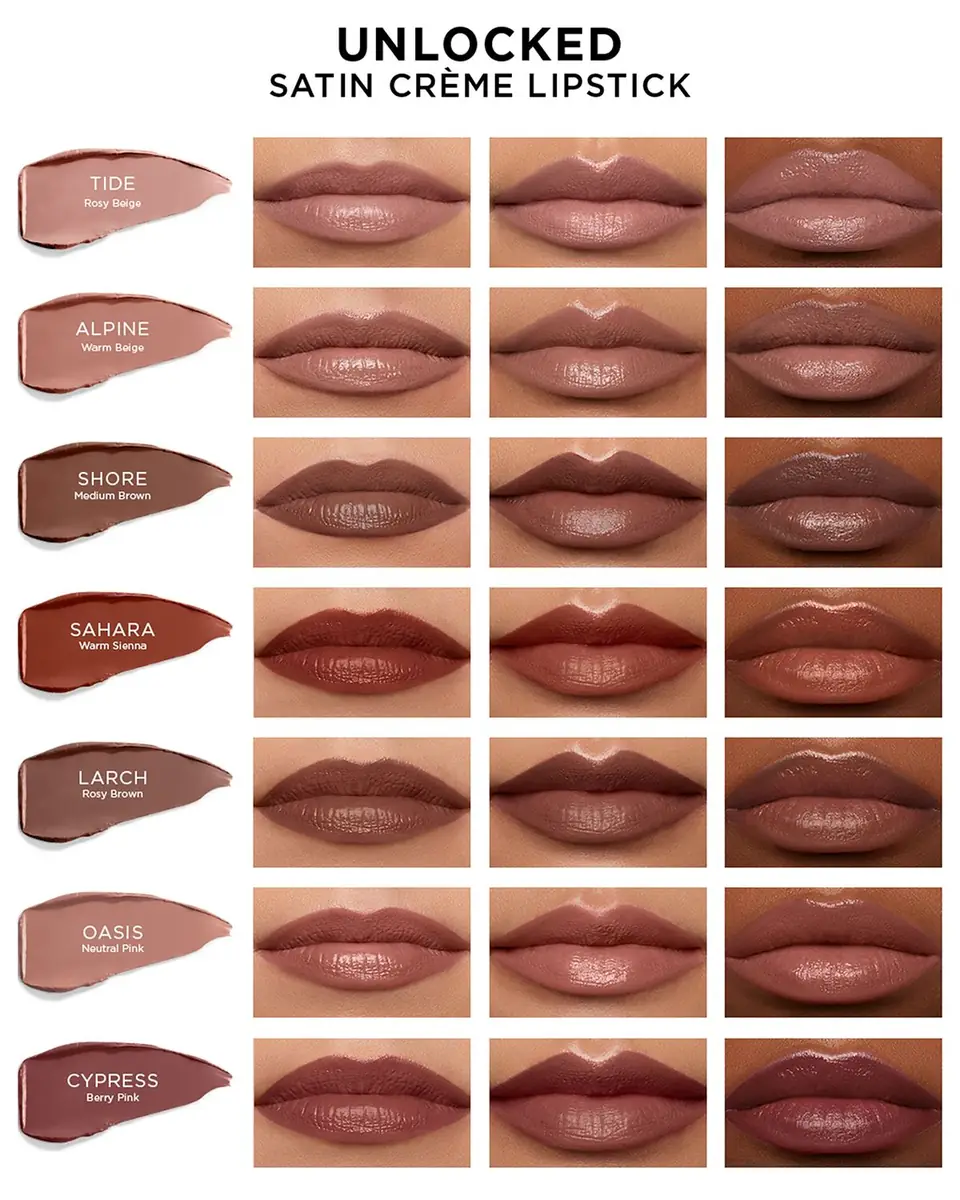 Hourglass Cosmetics Unlocked Satin Creme Lipstick | Thumbnail 2