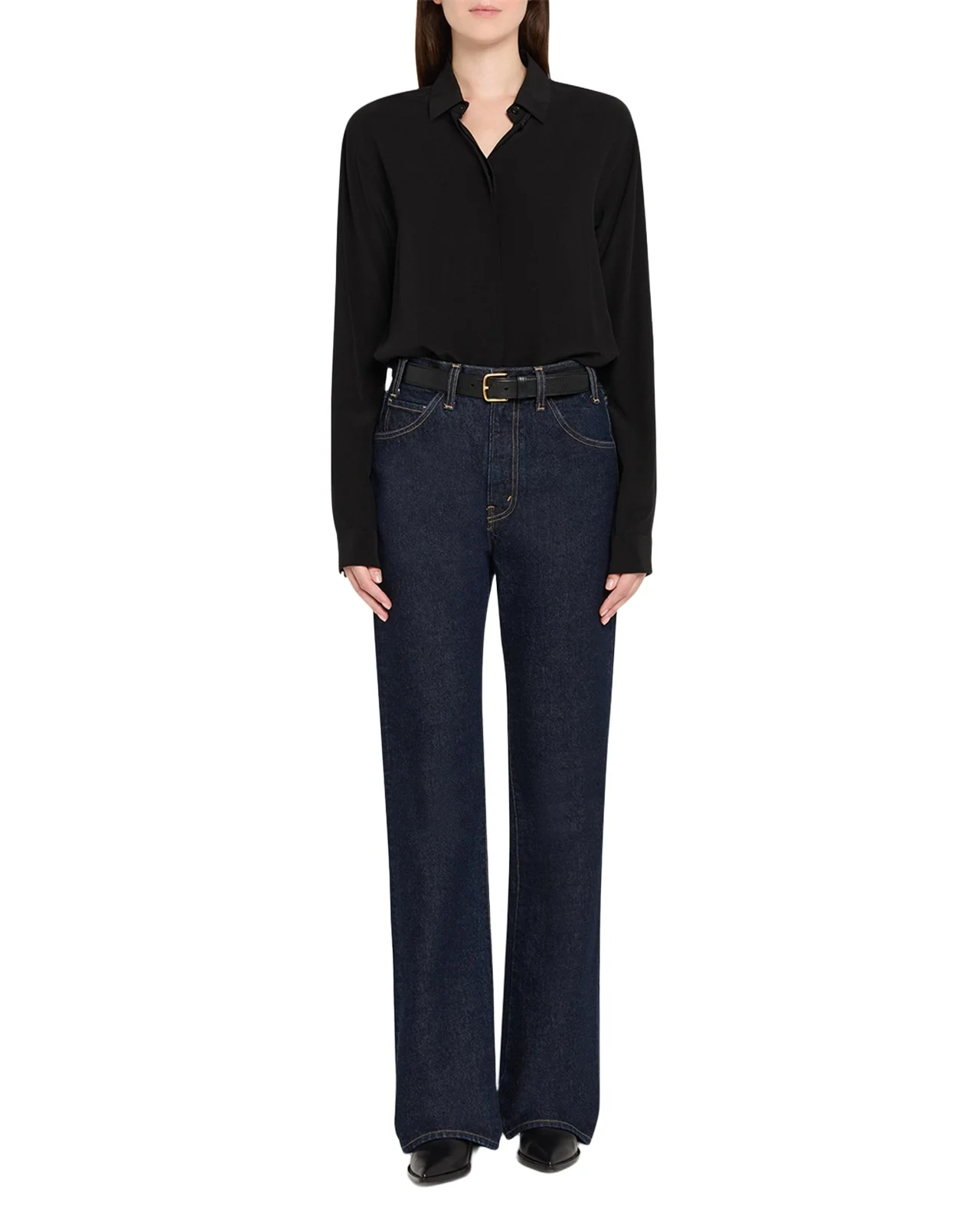 Nili Lotan Joan Straight-Leg Jeans