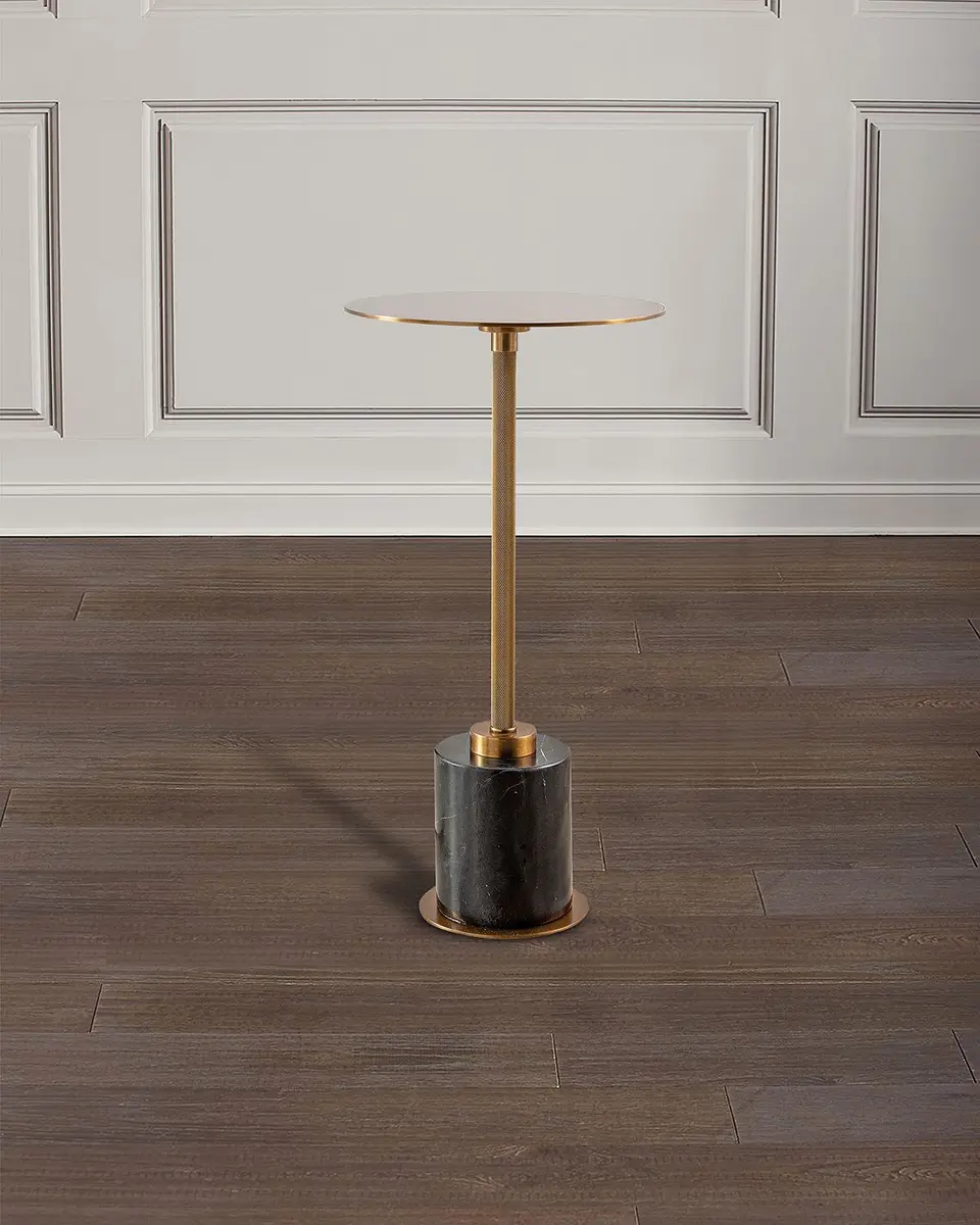 Port 68 Parliament Antiqued Brass Accent Table | Image 1 Port 68 Parliament Antiqued Brass Accent Table | Image 1