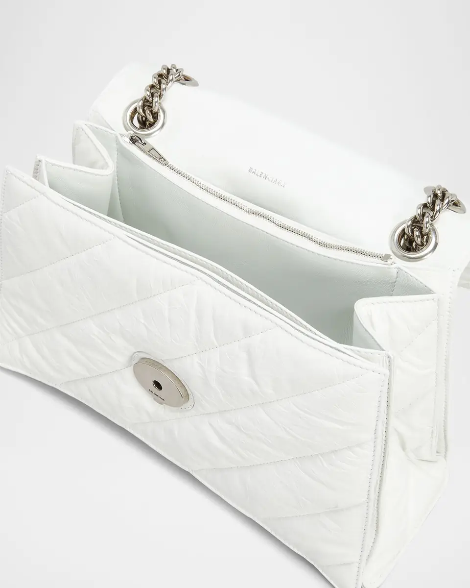 Balenciaga Crush Medium Quilted Chain Bag | Thumbnail 3 Balenciaga Crush Medium Quilted Chain Bag | Thumbnail 3