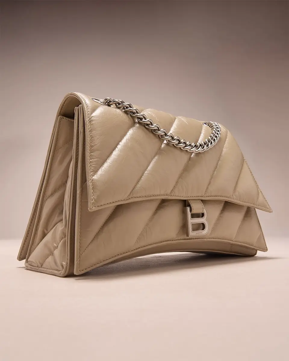 Balenciaga Crush Medium Quilted Chain Bag | Thumbnail 4 Balenciaga Crush Medium Quilted Chain Bag | Thumbnail 4