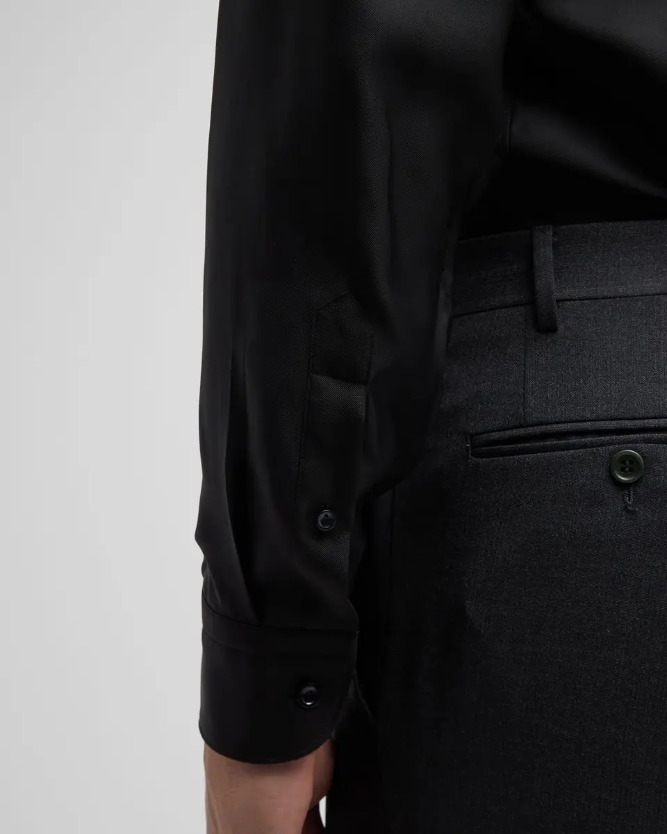 Eton Men's Slim-Fit Silk Dress Shirt | Thumbnail 5 Eton Men's Slim-Fit Silk Dress Shirt | Thumbnail 5