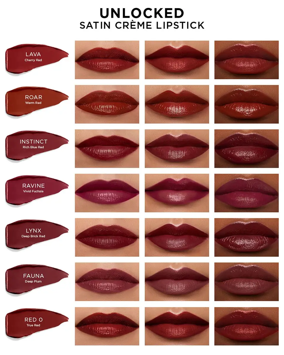 Hourglass Cosmetics Unlocked Satin Creme Lipstick | Thumbnail 2 Hourglass Cosmetics Unlocked Satin Creme Lipstick | Thumbnail 2