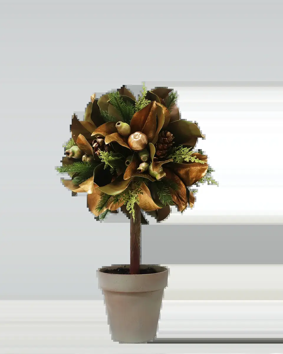 Winward Home Magnolia Leaf In Pot | Thumbnail 2