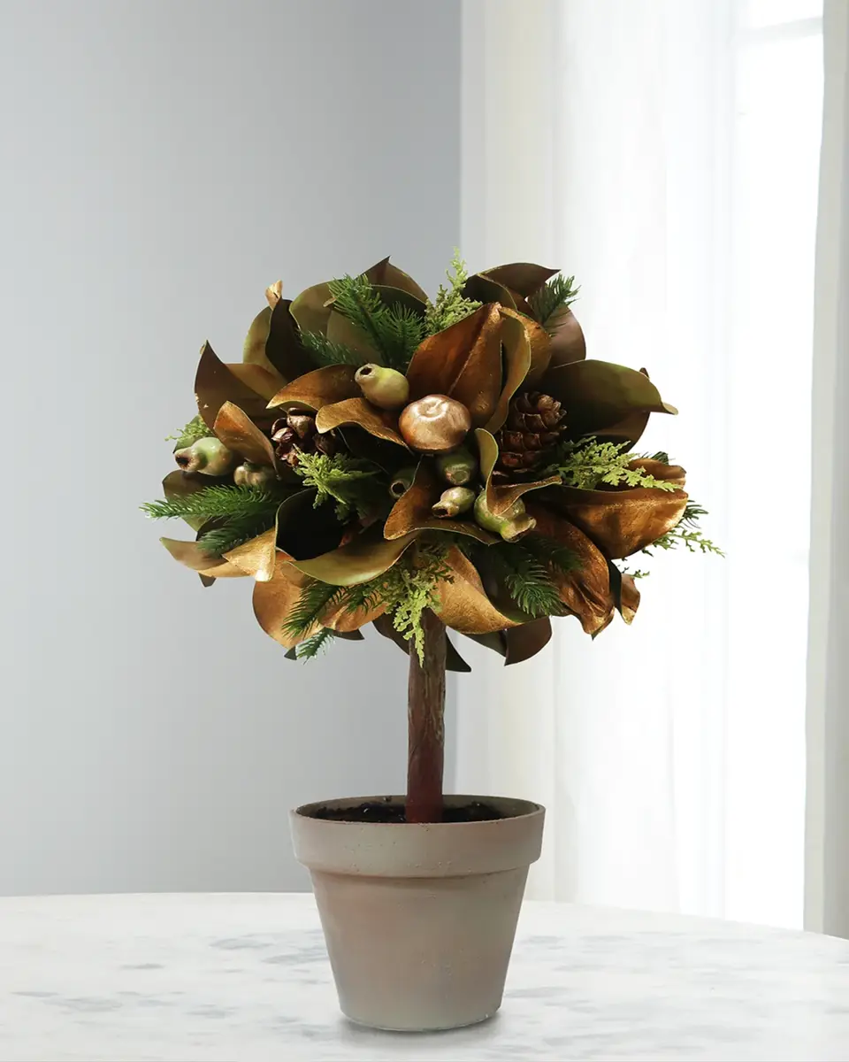 Winward Home Magnolia Leaf In Pot | Thumbnail 3