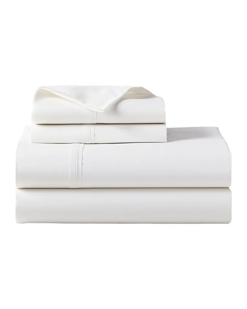Ralph Lauren Home Organic 464 Percale Fitted Sheet | Image 1 Ralph Lauren Home Organic 464 Percale Fitted Sheet | Image 1