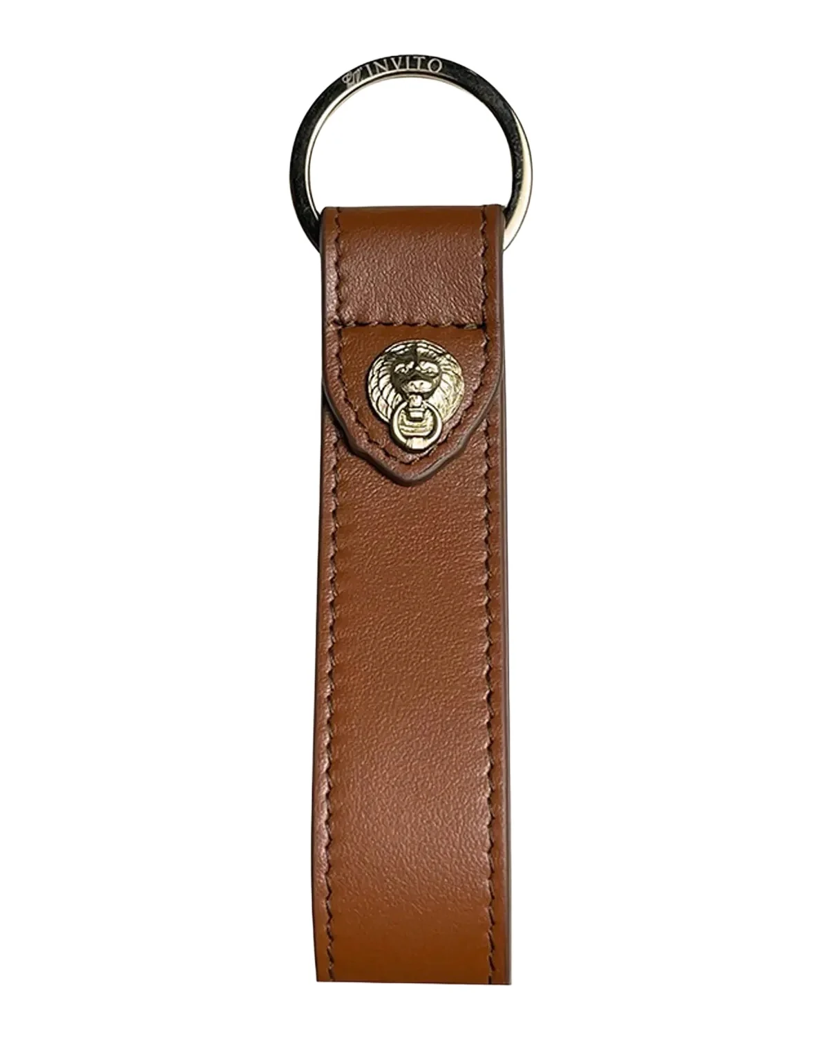 Leather Logo Keychain Leather Logo Keychain