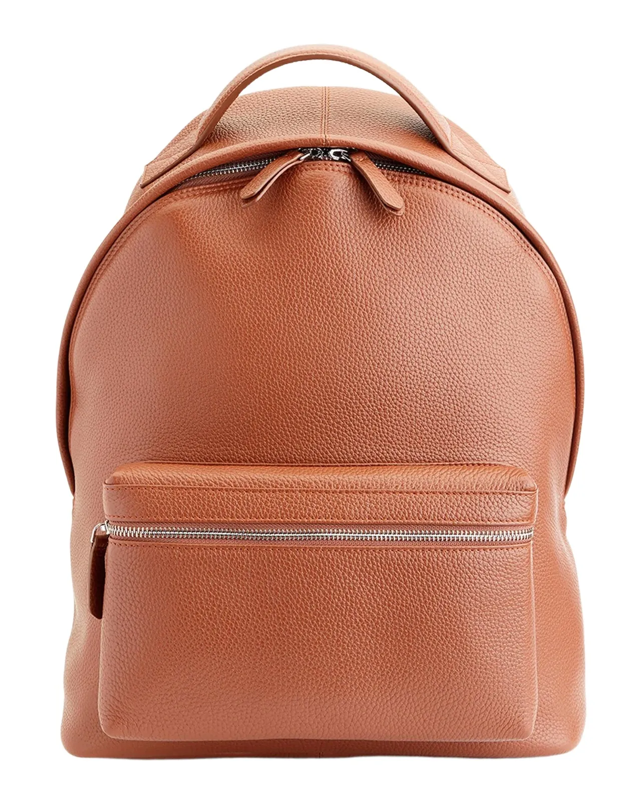 Royce New York Monogrammed Leather 13" Laptop Backpack