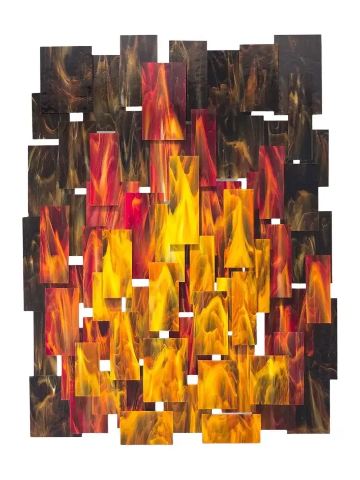 Karo Studios "Inferno" Wall Sculpture