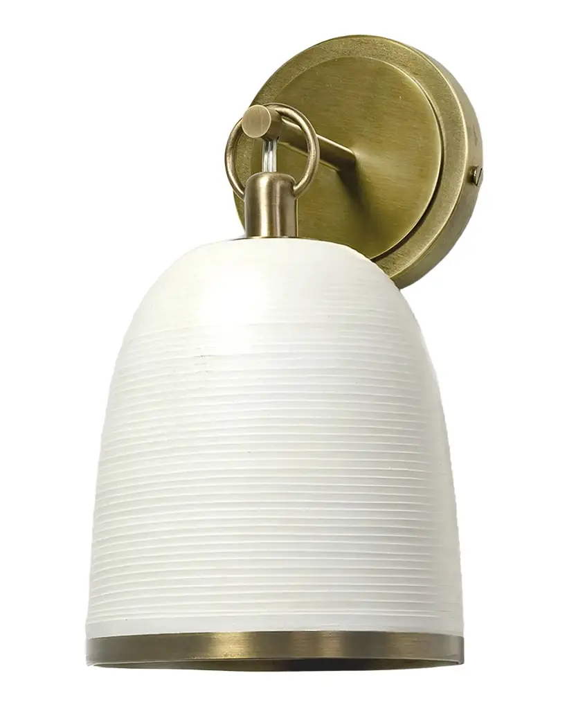 Palecek Rivoli Leather Sconce | Image 1 Palecek Rivoli Leather Sconce | Image 1
