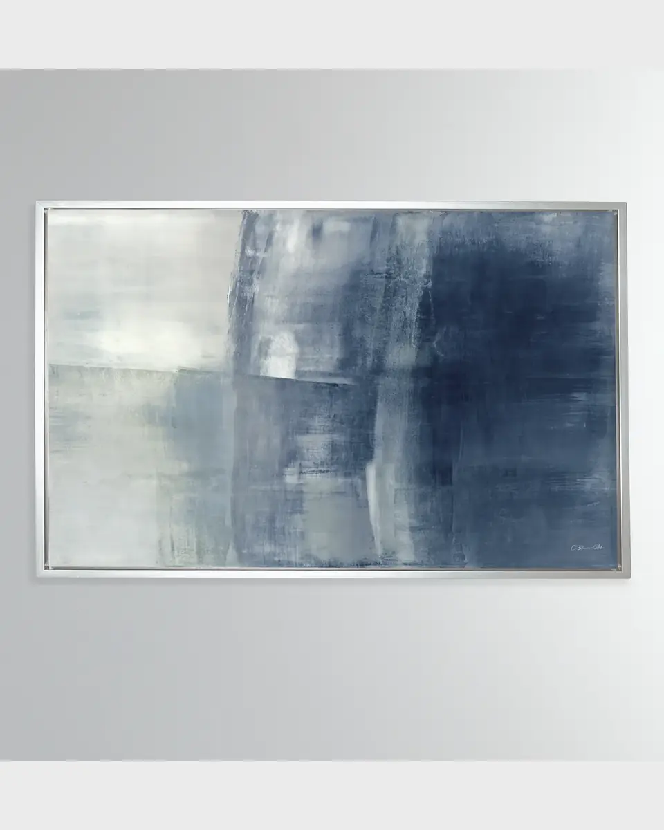 Benson-Cobb Studios "Surfaces in Blue" Hand-Embellished Giclee, 73" x 55" | Thumbnail 2 Benson-Cobb Studios "Surfaces in Blue" Hand-Embellished Giclee, 73" x 55" | Thumbnail 2