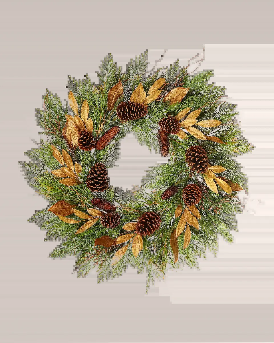Winward Home Cedar Pine Mix Wreath | Thumbnail 2 Winward Home Cedar Pine Mix Wreath | Thumbnail 2