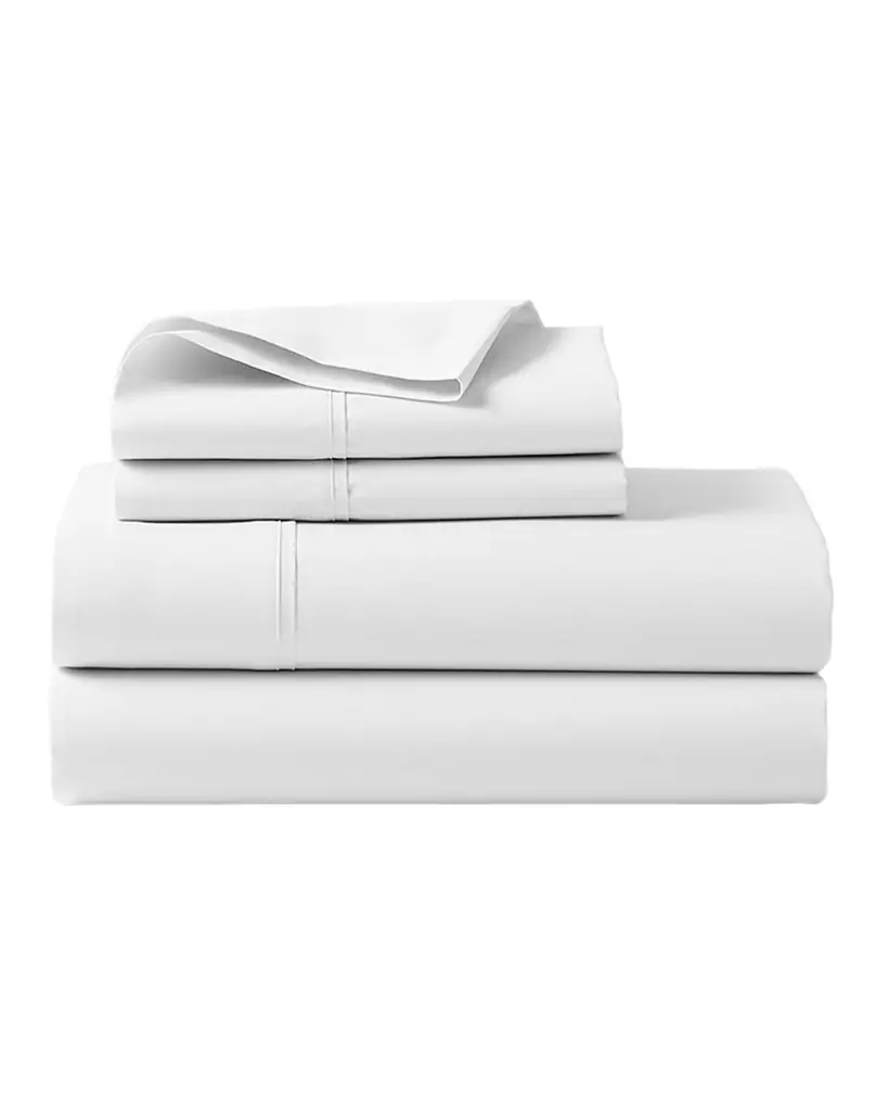 Ralph Lauren Home Organic 464 Percale Fitted Sheet | Image 1 Ralph Lauren Home Organic 464 Percale Fitted Sheet | Image 1