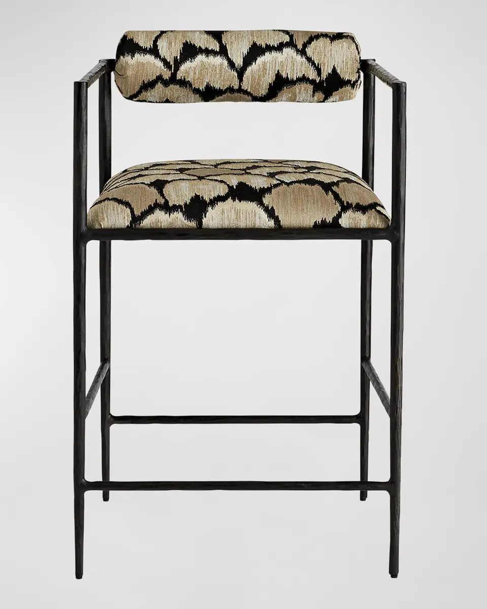 Arteriors Barbara Counter Stool, 24" | Thumbnail 2 Arteriors Barbara Counter Stool, 24" | Thumbnail 2
