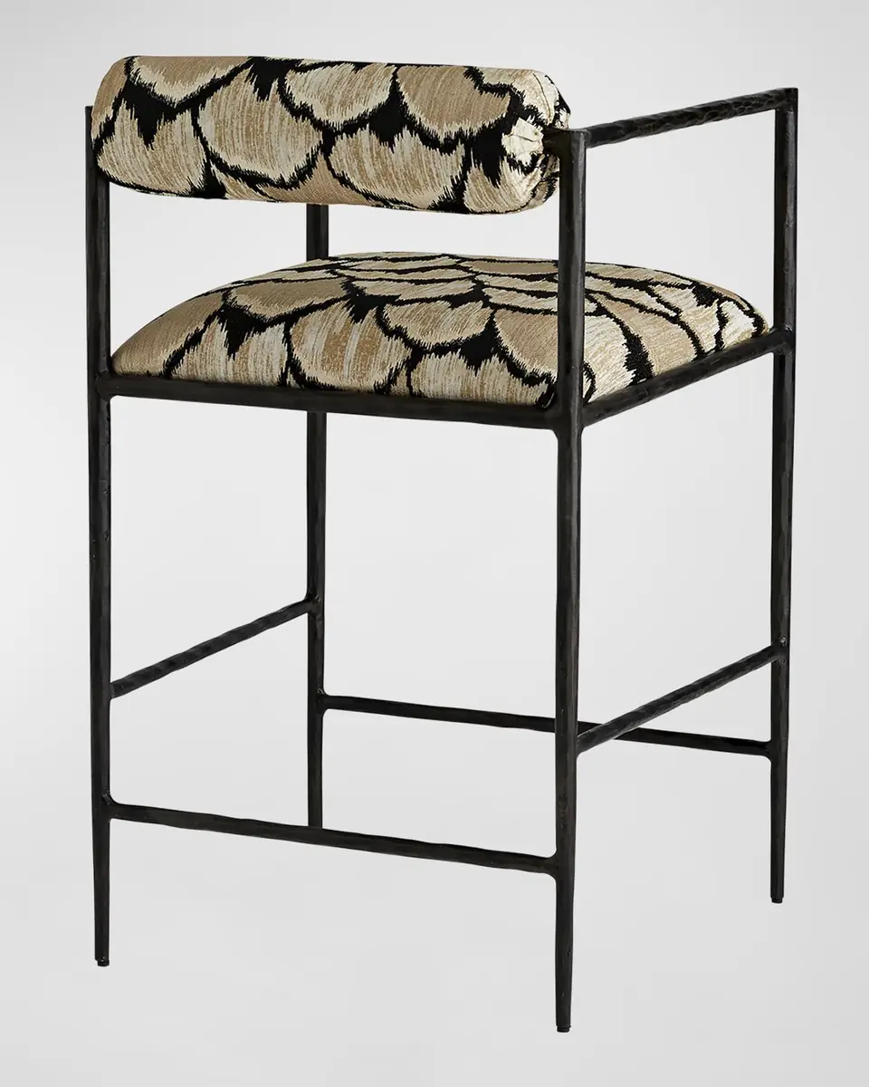 Arteriors Barbara Counter Stool, 24" | Thumbnail 3 Arteriors Barbara Counter Stool, 24" | Thumbnail 3