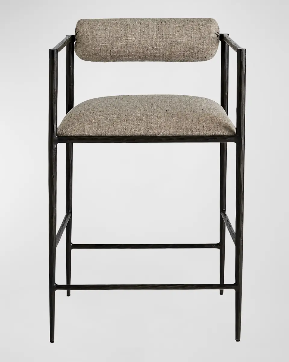Arteriors Barbana Counter Stool, 24" | Thumbnail 2 Arteriors Barbana Counter Stool, 24" | Thumbnail 2