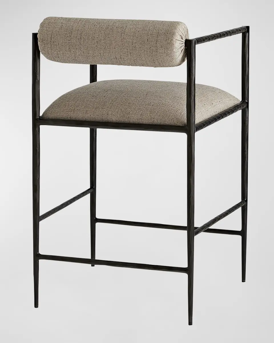 Arteriors Barbana Counter Stool, 24" | Thumbnail 3 Arteriors Barbana Counter Stool, 24" | Thumbnail 3