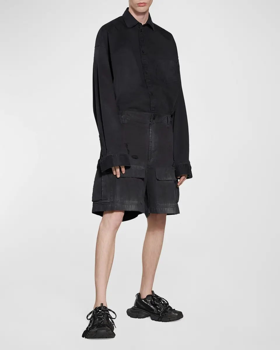 Balenciaga Men's Large Cargo Shorts | Thumbnail 2 Balenciaga Men's Large Cargo Shorts | Thumbnail 2
