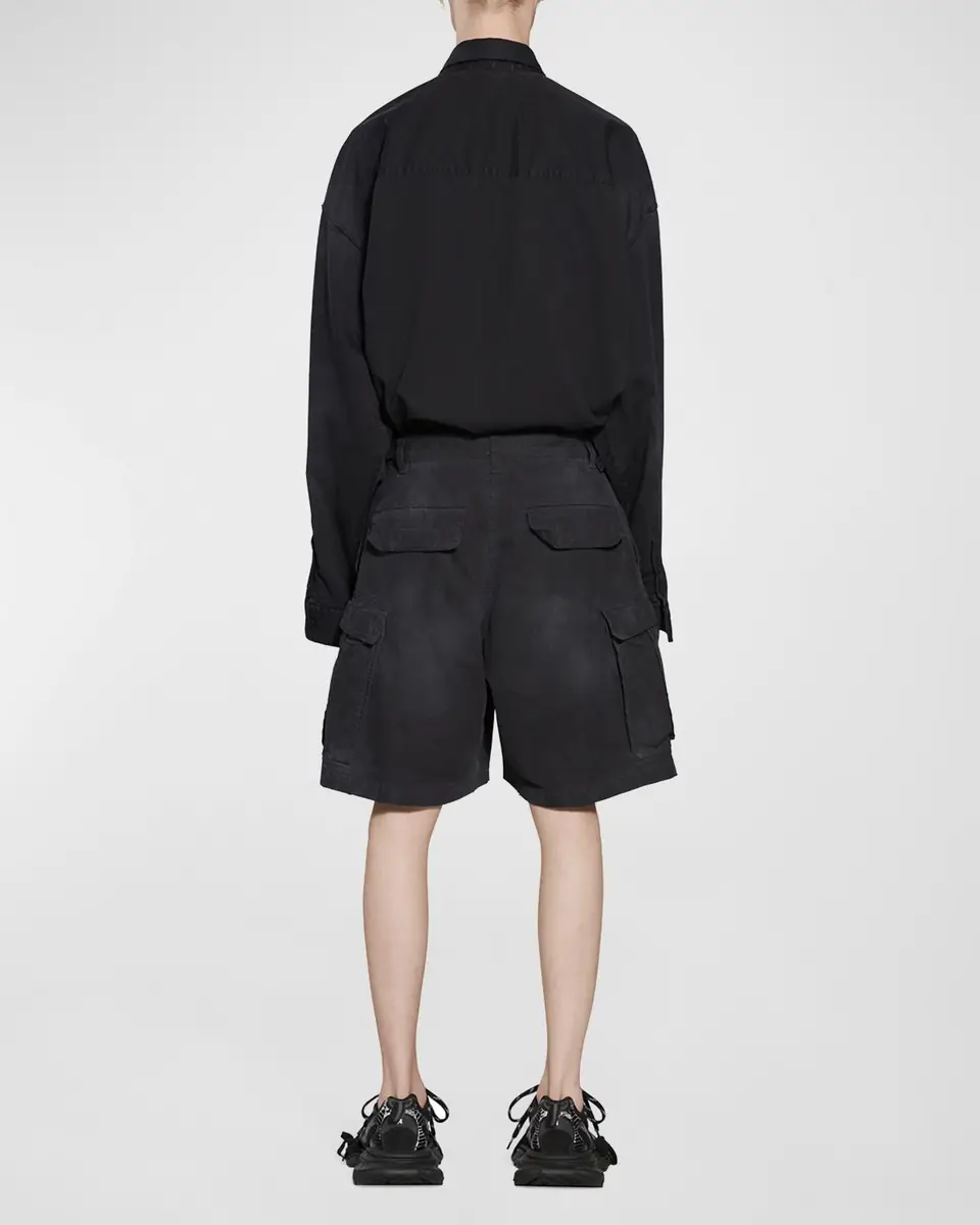 Balenciaga Men's Large Cargo Shorts | Thumbnail 3 Balenciaga Men's Large Cargo Shorts | Thumbnail 3