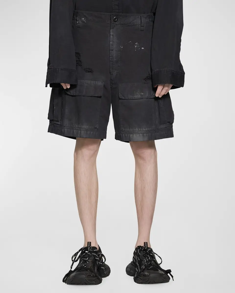 Balenciaga Men's Large Cargo Shorts | Thumbnail 4 Balenciaga Men's Large Cargo Shorts | Thumbnail 4