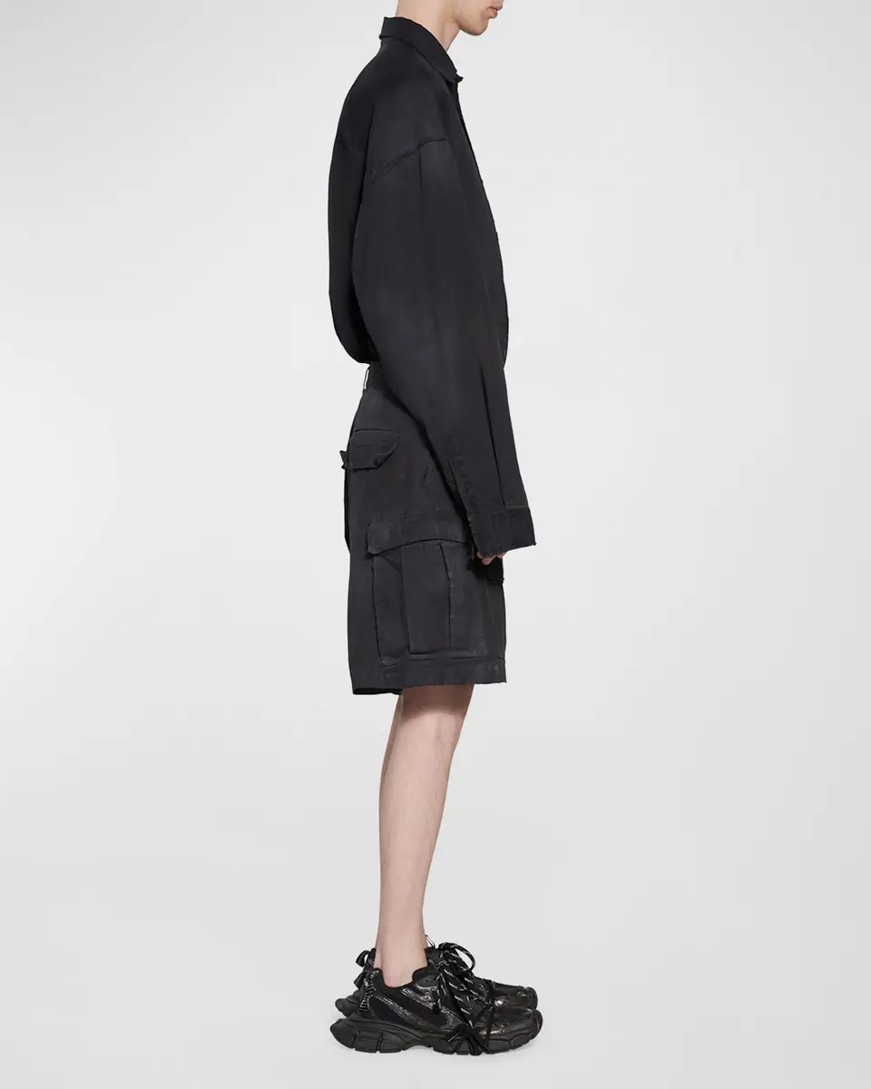 Balenciaga Men's Large Cargo Shorts | Thumbnail 5 Balenciaga Men's Large Cargo Shorts | Thumbnail 5