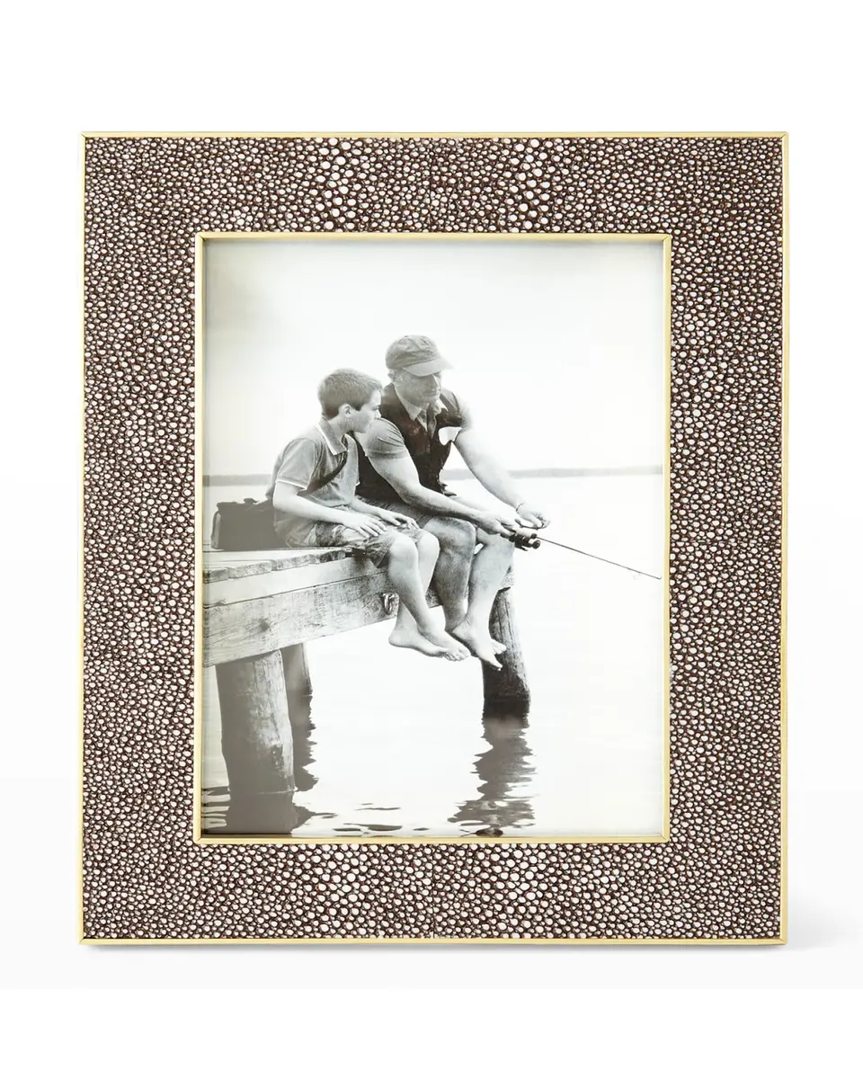 AERIN Classic Faux Shagreen 4" x 6" Picture Frame | Thumbnail 2