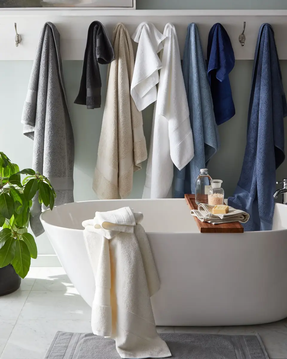 Ralph Lauren Home Dawson Organic Cotton Bath Towel | Thumbnail 3