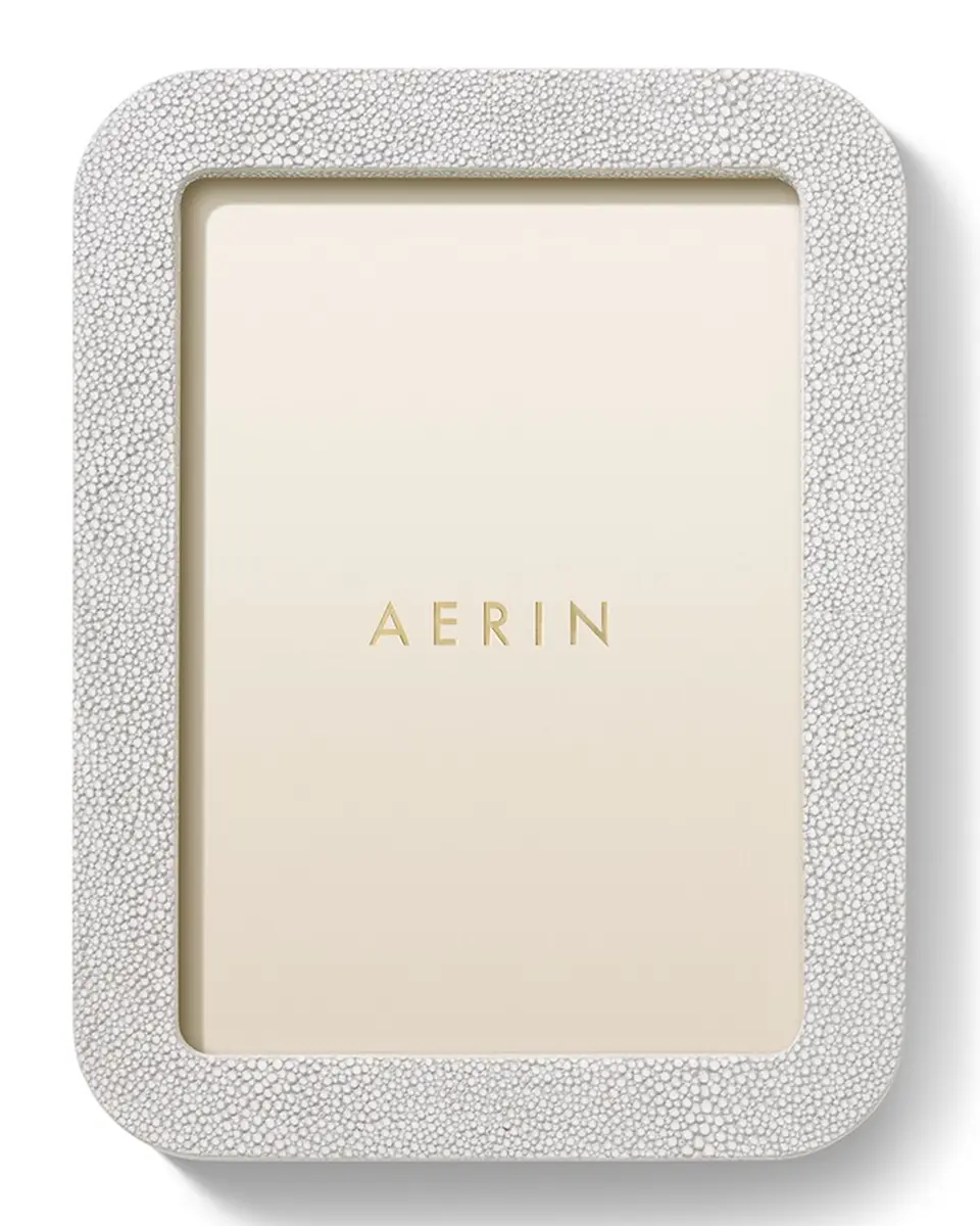 AERIN Modern Faux Shagreen Frame | Thumbnail 3 AERIN Modern Faux Shagreen Frame | Thumbnail 3