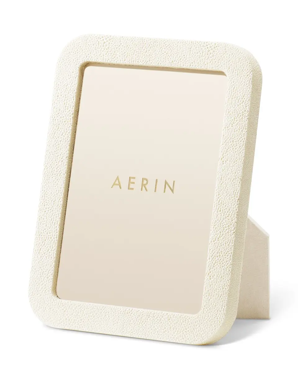 AERIN Modern Faux Shagreen Frame | Thumbnail 2 AERIN Modern Faux Shagreen Frame | Thumbnail 2