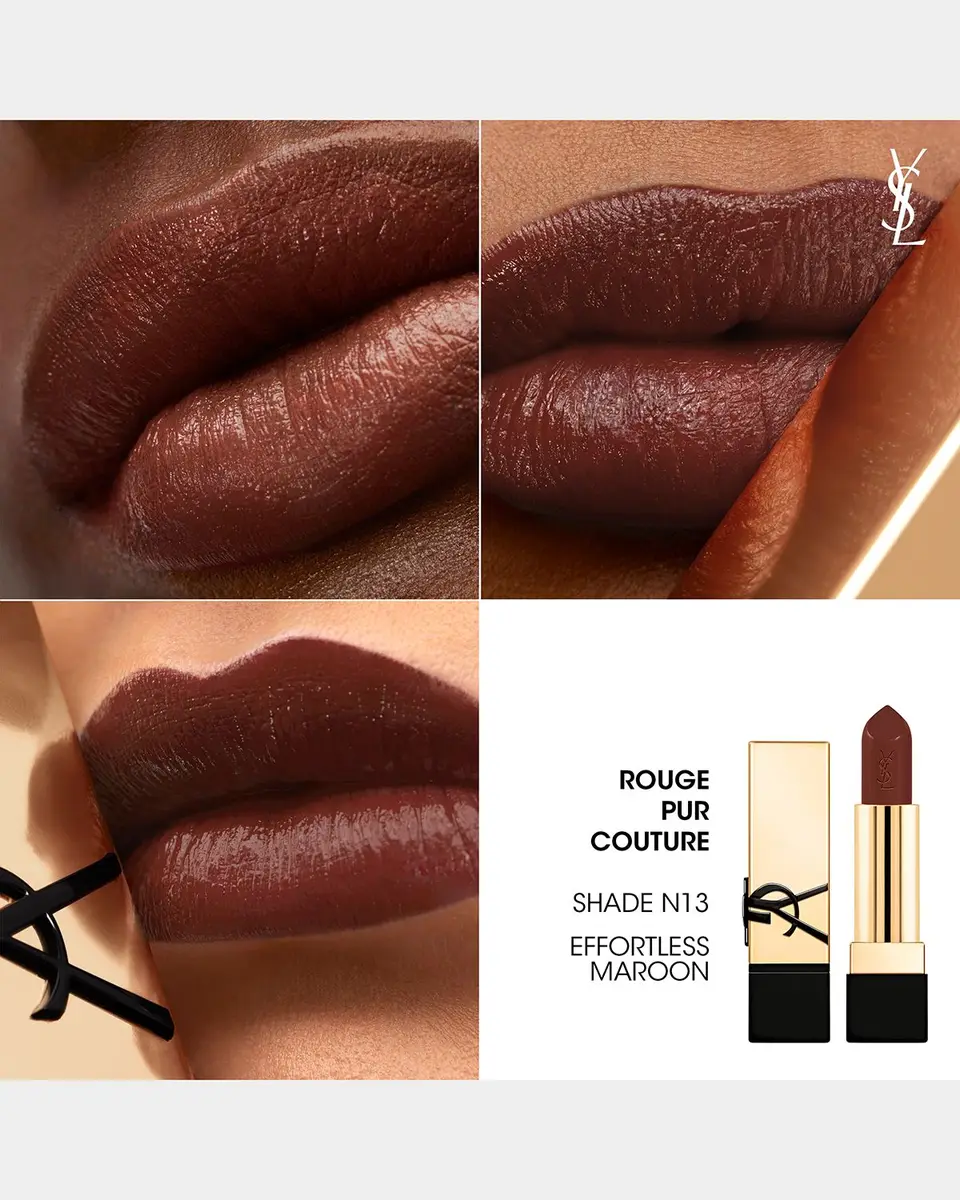 Yves Saint Laurent Beaute Rouge Pur Couture Satin Lipstick | Thumbnail 2 Yves Saint Laurent Beaute Rouge Pur Couture Satin Lipstick | Thumbnail 2